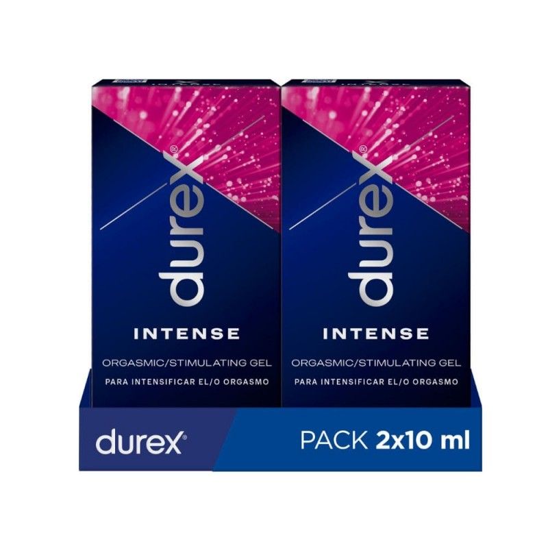 Pack X2 Durex Gel Intense Orgasmic Gel 2x10 Ml