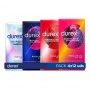 Pack preservativos Durex Dame Placer, Sensitivo Contacto Total, Mutual Climax e Invisible Extra Lubricado - Total 48 condones