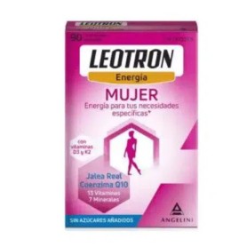 Leotron Mujer con Jalea real, Coenzima Q10 90 Comprimidos - Leotron