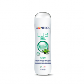 Lubricante en gel con extracto natural Aloe 75ml - Control