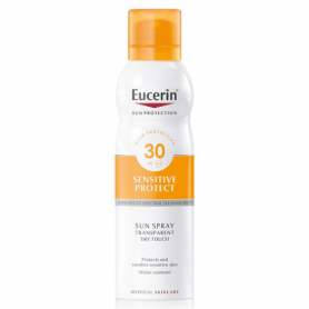 Spray Solar Transparente de Toque Seco SPF 30 200 ml - Eucerin